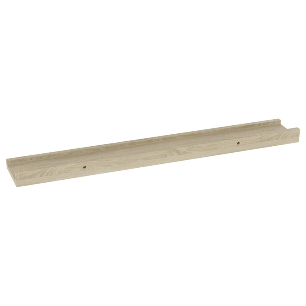 Wandschappen 4 st 60x9x3 cm sonoma eikenkleurig MeubelReus