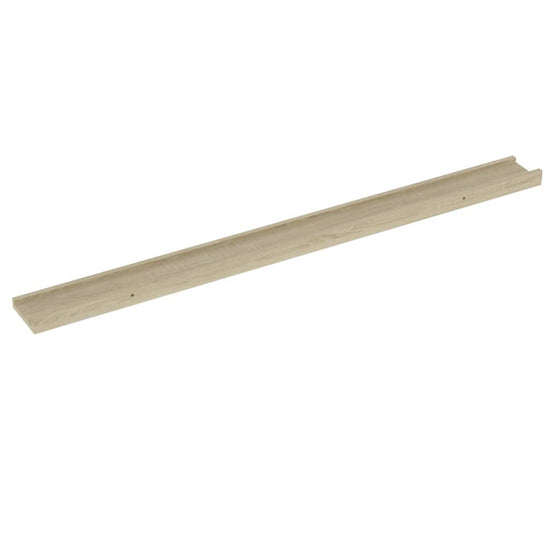Wandschappen 4 st 100x9x3 cm sonoma eikenkleurig MeubelReus