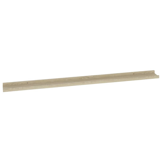 Wandschappen 4 st 115x9x3 cm sonoma eikenkleurig MeubelReus