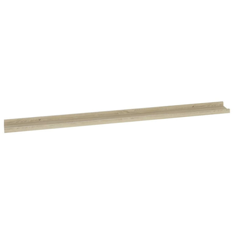 Wandschappen 4 st 115x9x3 cm sonoma eikenkleurig MeubelReus