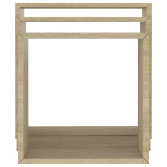 Wandschappen kubus 3 st sonoma eikenkleurig MeubelReus