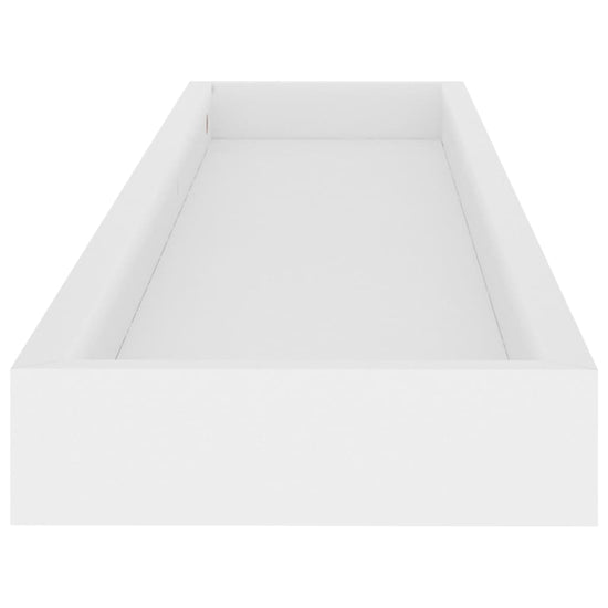 Wandschappen 4 st Loggia 80x15x4 cm MDF wit MeubelReus