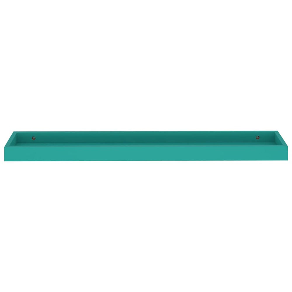 Wandschappen 2 st Loggia 80x15x4 cm MDF blauw MeubelReus