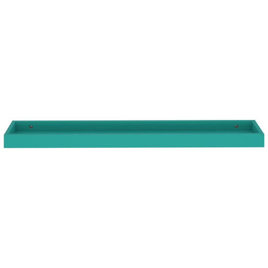 Wandschappen 2 st Loggia 80x15x4 cm MDF blauw MeubelReus