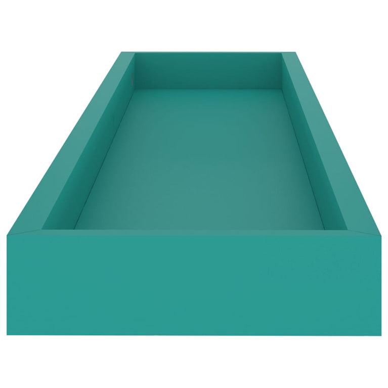 Wandschappen 2 st Loggia 80x15x4 cm MDF blauw MeubelReus
