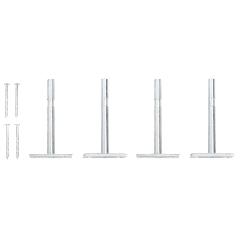 viaXL Wandschappen 2 st met lade 60x23,5x10 cm MDF eikenkleurig MeubelReus