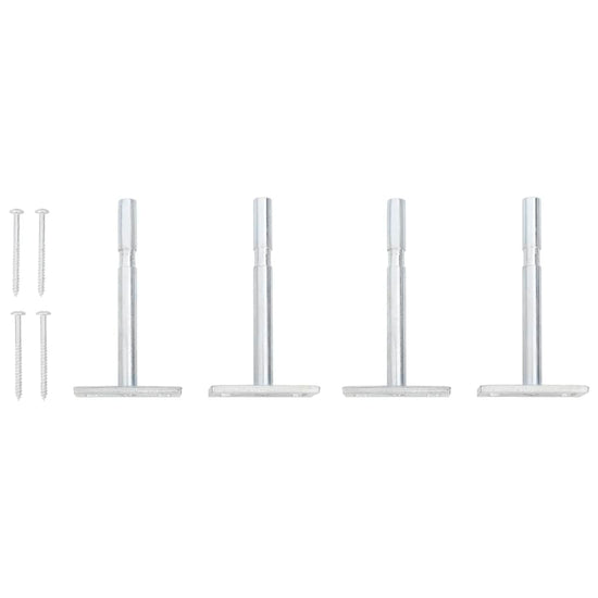 viaXL Wandschappen 2 st met lade 60x23,5x10 cm MDF eikenkleurig MeubelReus