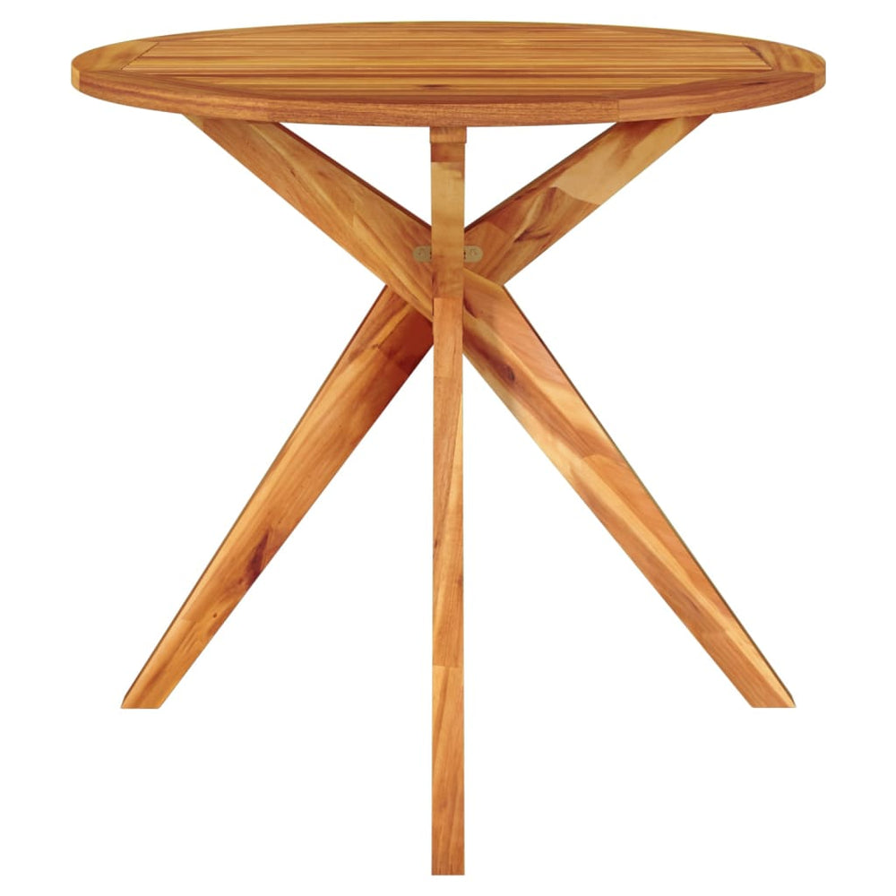Tuintafel 85x85x75 cm massief acaciahout MeubelReus