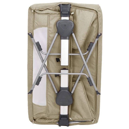 Babybox met matras linnen taupe MeubelReus