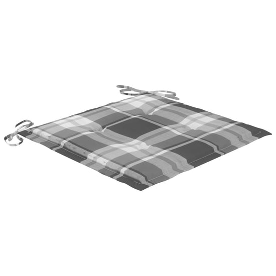 Tuinstoelen 8 st met kussens massief teakhout MeubelReus