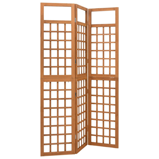 Kamerscherm/trellis met 3 panelen 121x180,5 cm vurenhout MeubelReus