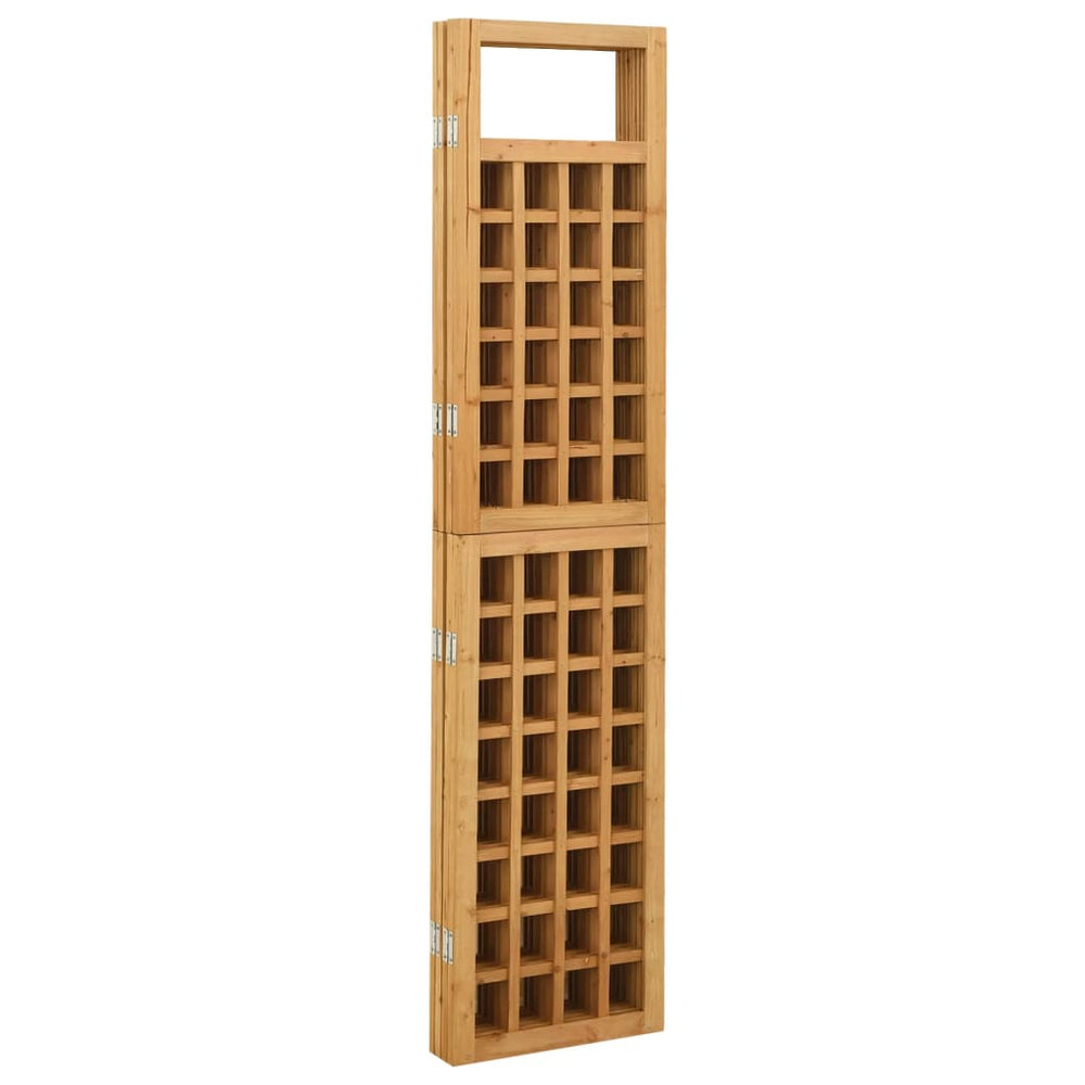 Kamerscherm/trellis met 4 panelen161x180 cm massief vurenhout MeubelReus