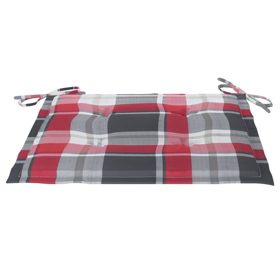 Tuinstoelen 4 st met kussens massief acaciahout MeubelReus