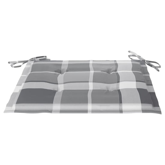 Tuinstoelen 4 st met kussens massief acaciahout MeubelReus