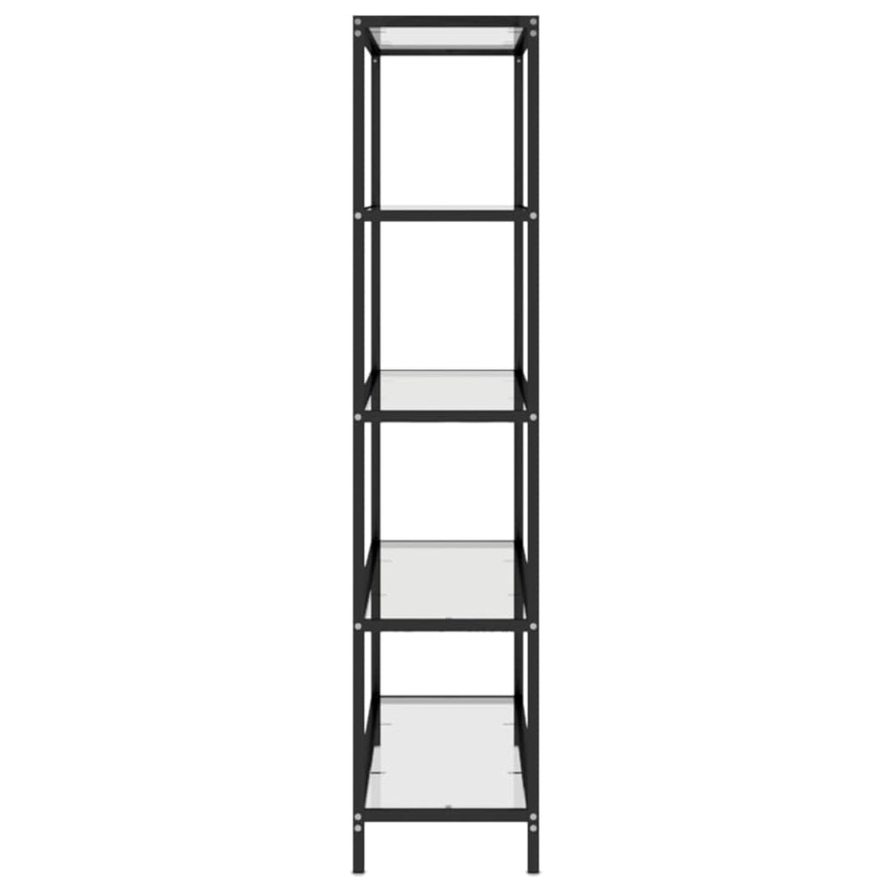 Schap 100x36x168 cm gehard glas transparant MeubelReus