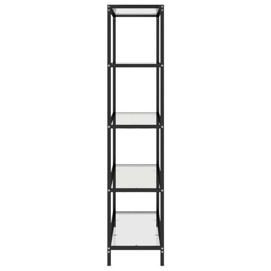 Schap 100x36x168 cm gehard glas transparant MeubelReus