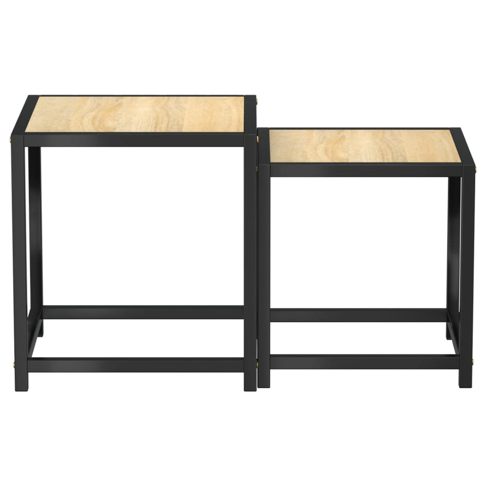 Salontafels 2 st MDF sonoma eikenkleurig MeubelReus