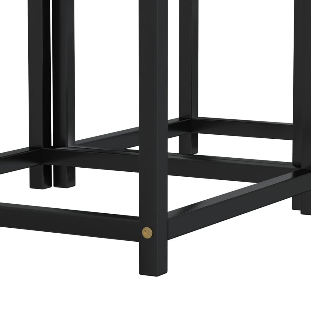 Salontafels 2 st MDF zwart MeubelReus