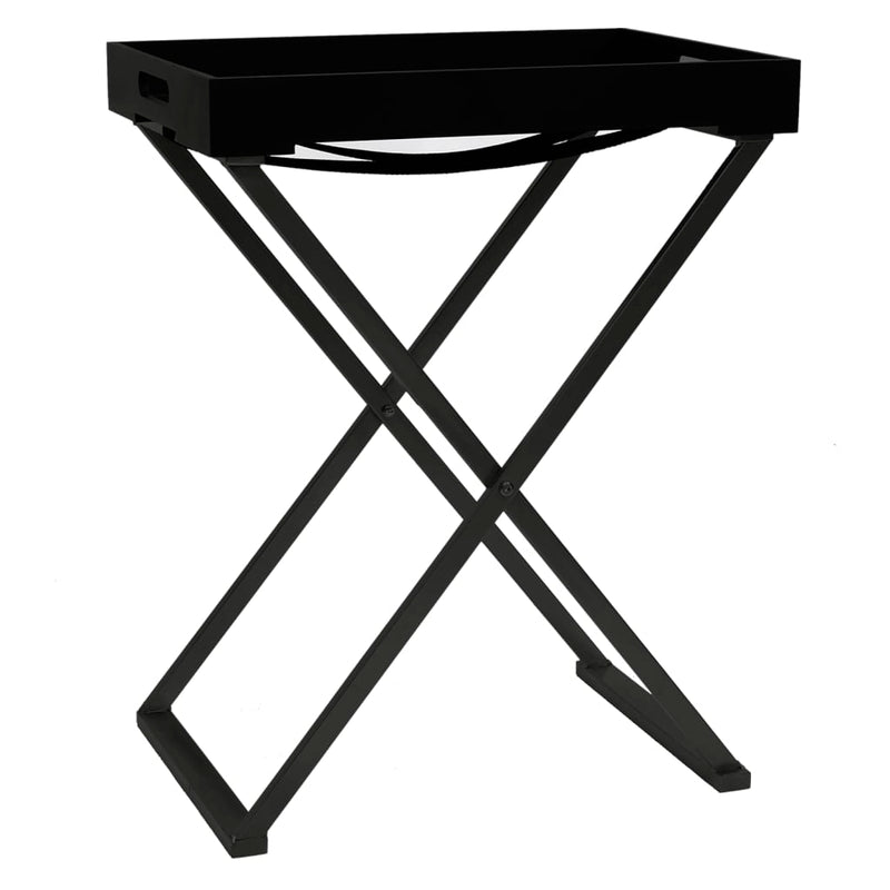 Klaptafel 48x34x61 cm MDF zwart MeubelReus