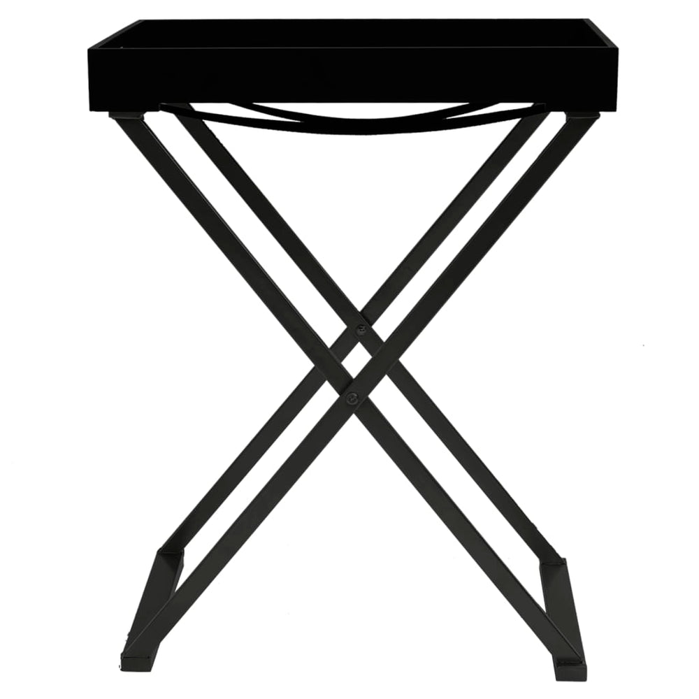 Klaptafel 48x34x61 cm MDF zwart MeubelReus