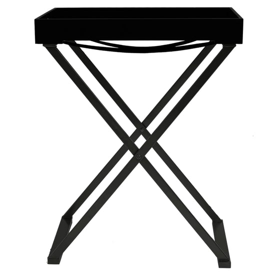 Klaptafel 48x34x61 cm MDF zwart MeubelReus