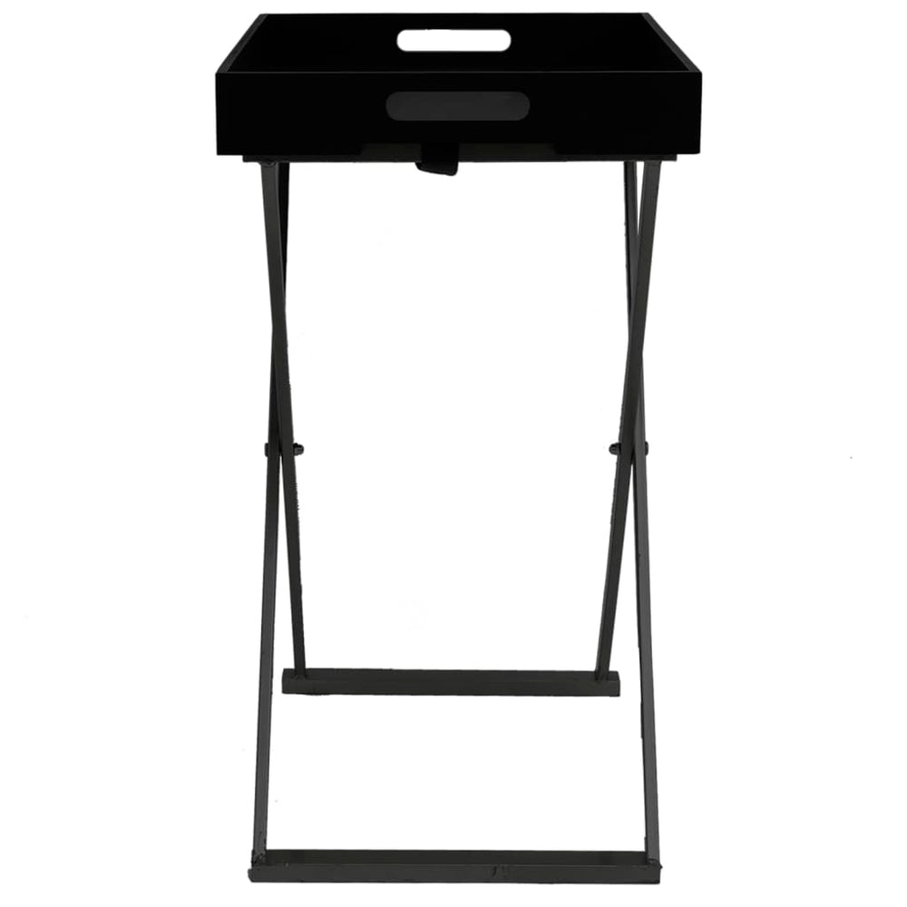 Klaptafel 48x34x61 cm MDF zwart MeubelReus