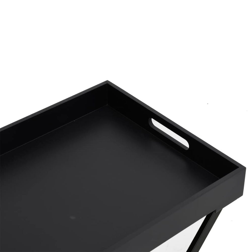 Klaptafel 48x34x61 cm MDF zwart MeubelReus