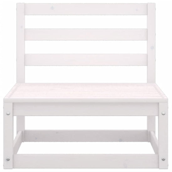 7-delige Loungeset massief grenenhout wit MeubelReus