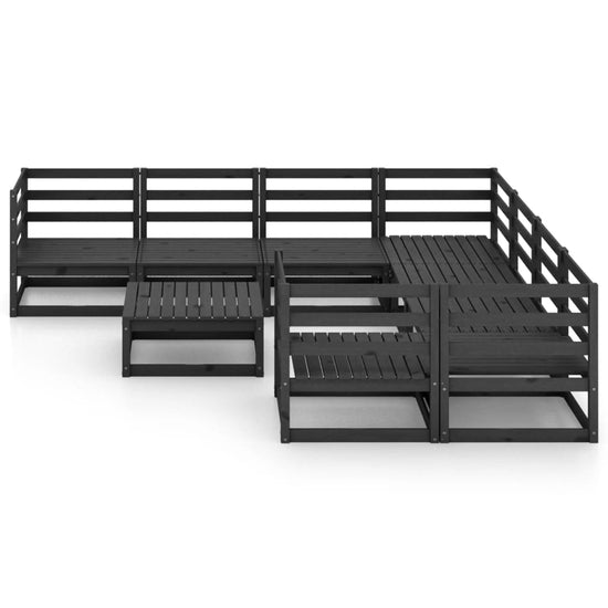 9-delige Loungeset massief grenenhout MeubelReus