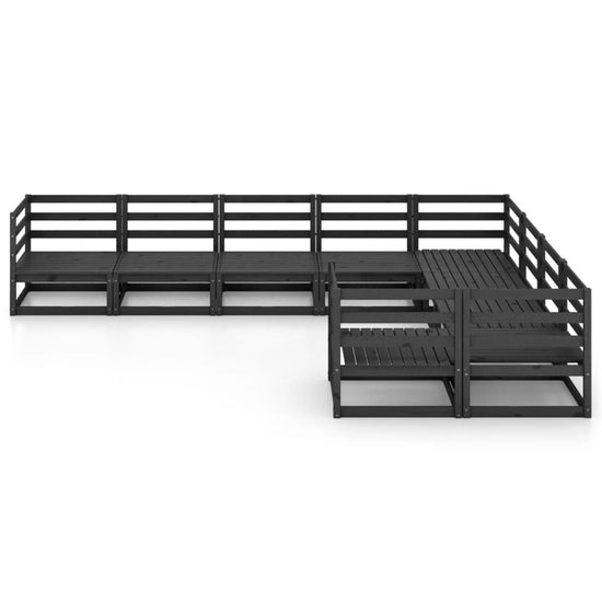 9-delige Loungeset massief grenenhout MeubelReus