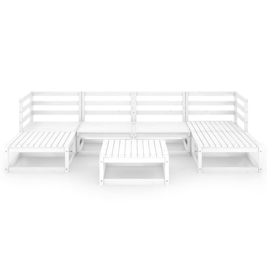 7-delige Loungeset massief grenenhout MeubelReus