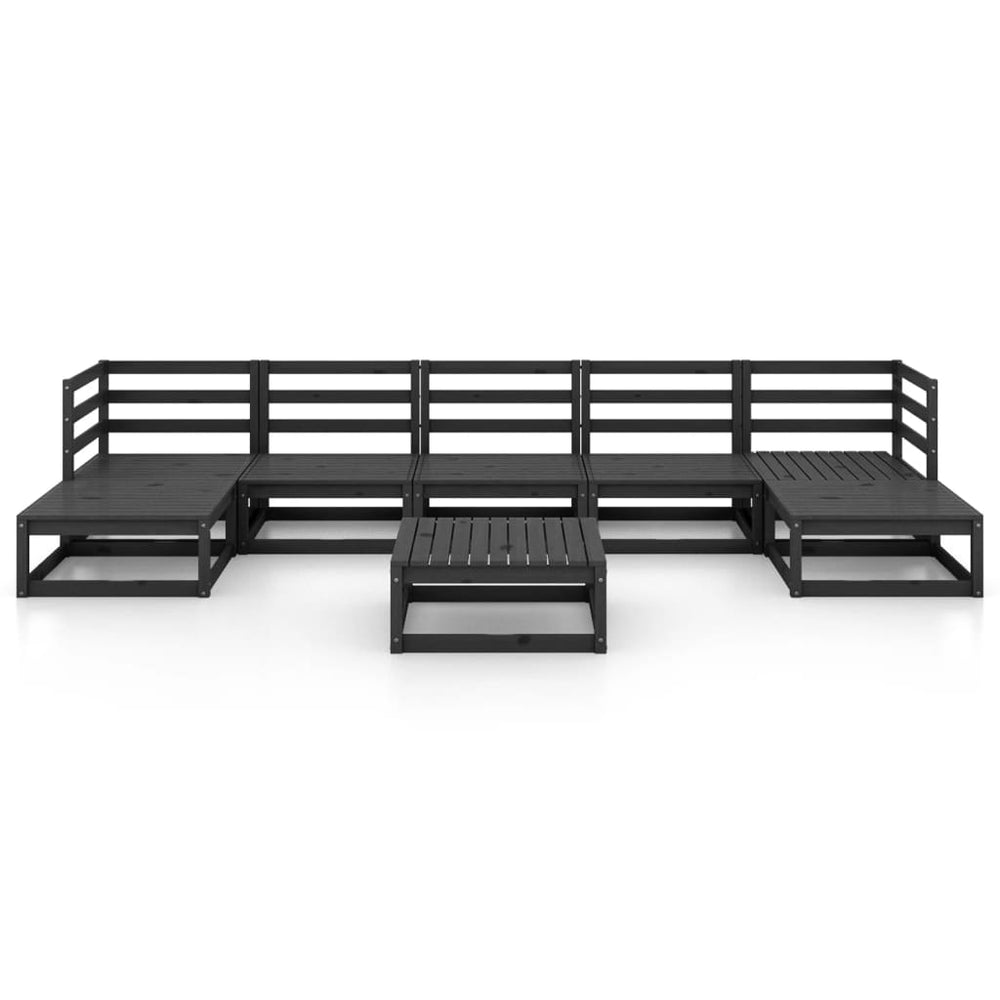 8-delige Loungeset massief grenenhout MeubelReus