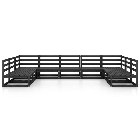 9-delige Loungeset massief grenenhout MeubelReus