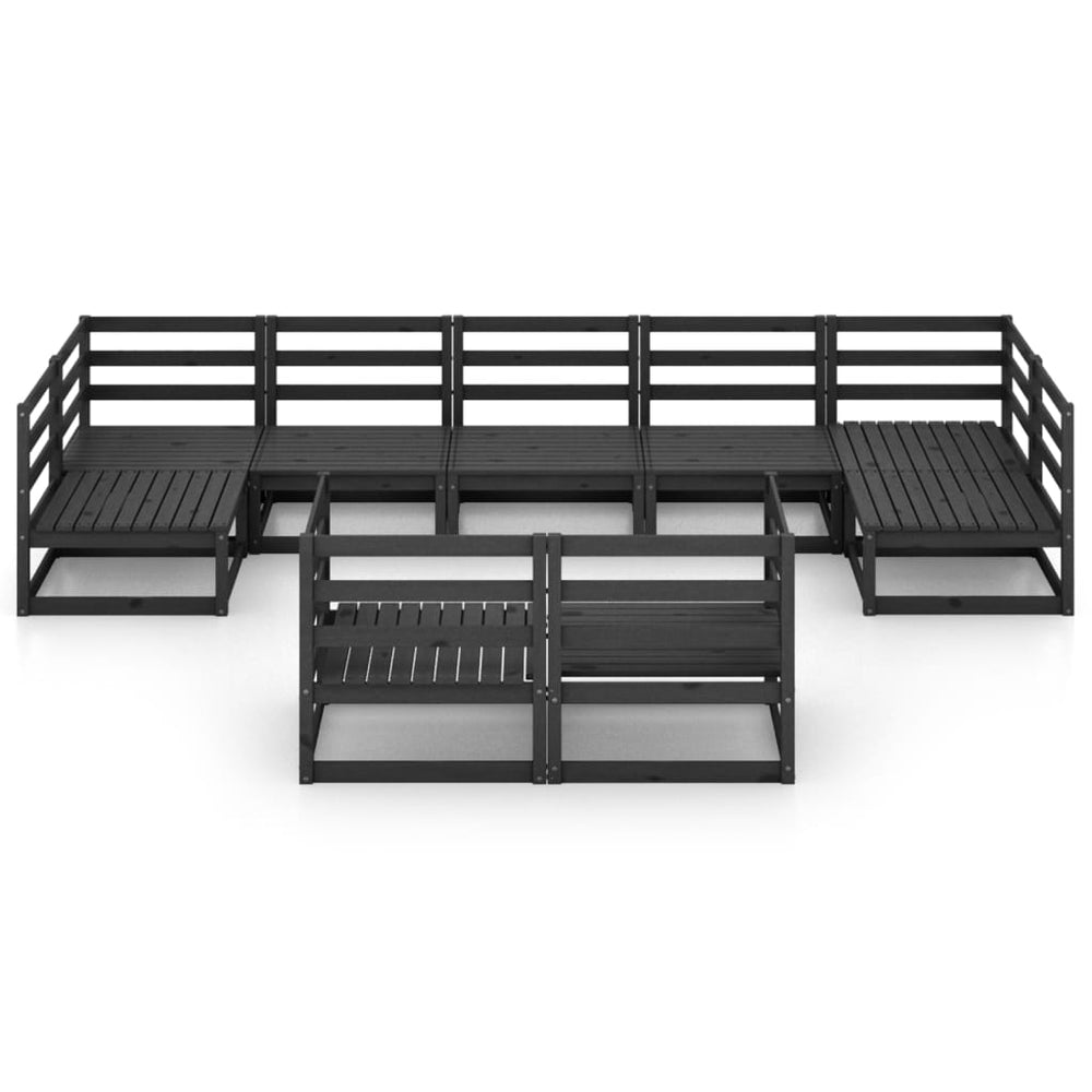 9-delige Loungeset massief grenenhout MeubelReus