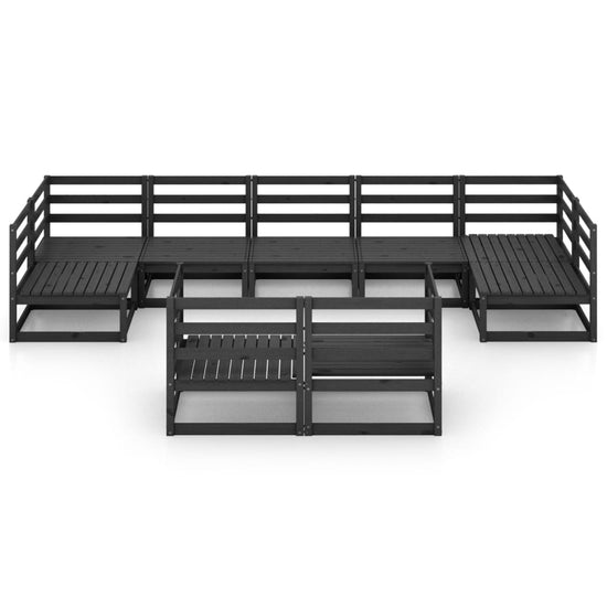 9-delige Loungeset massief grenenhout MeubelReus