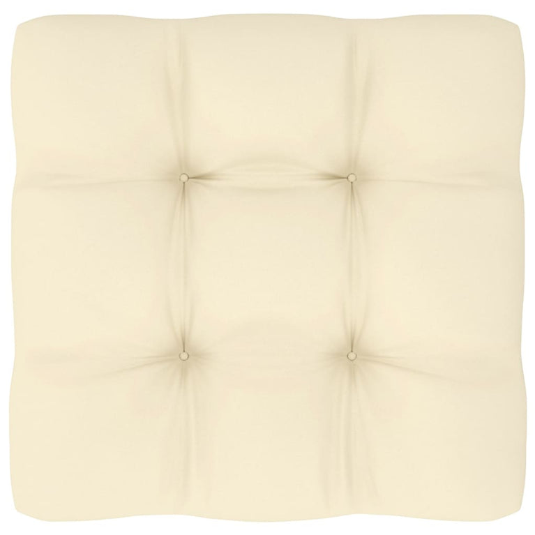 3-delige Loungeset met kussens massief grenenhout