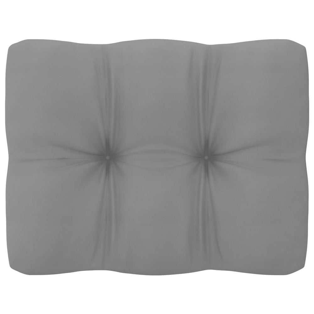 8-delige Loungeset met kussens massief grenenhout 