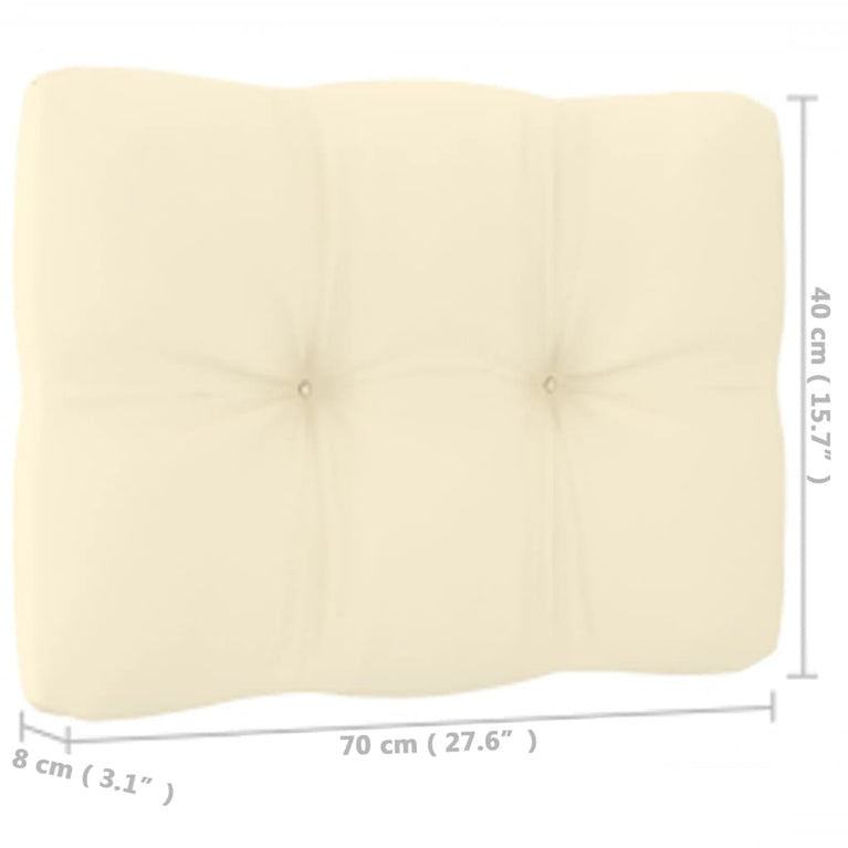 10-delige Loungeset met kussens massief grenenhout honingbruin MeubelReus