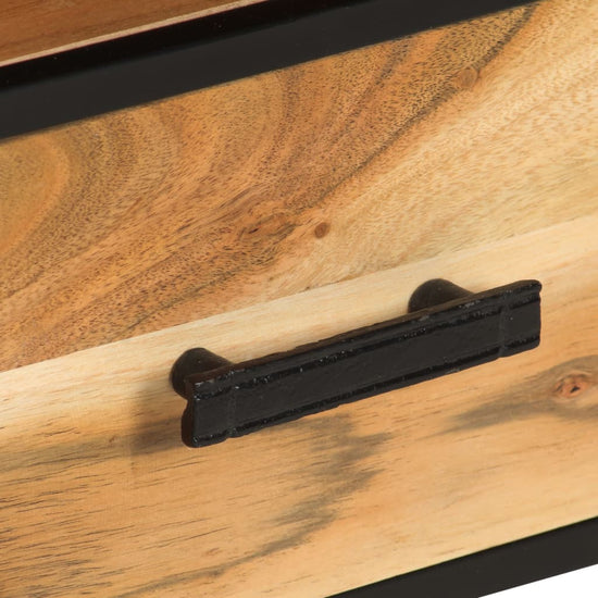 Tv-meubel 110x30x45 cm massief acaciahout MeubelReus