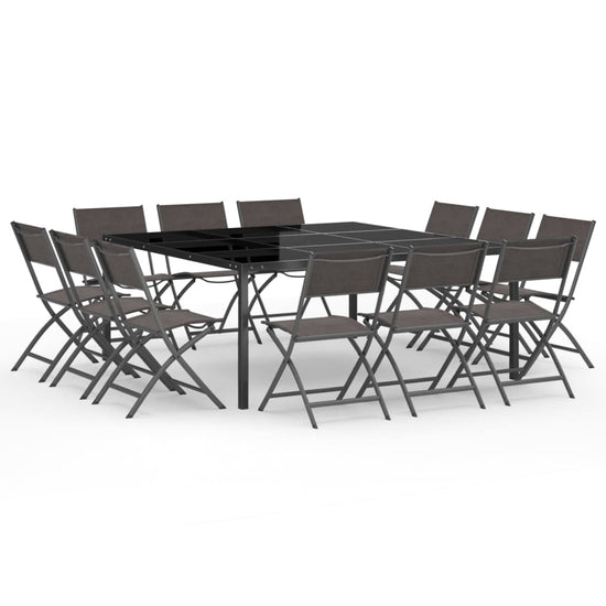 9-delige Tuinset staal MeubelReus