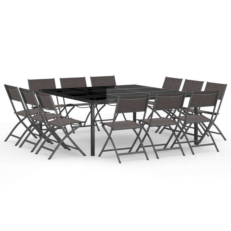 9-delige Tuinset staal MeubelReus