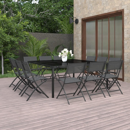 9-delige Tuinset staal MeubelReus