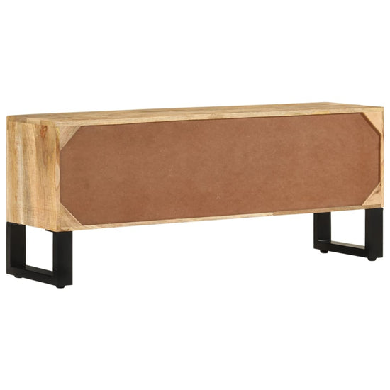 Tv-meubel 110x30x45 cm ruw mangohout MeubelReus