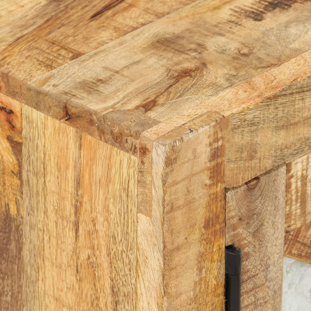 Tv-meubel 110x30x45 cm ruw mangohout MeubelReus