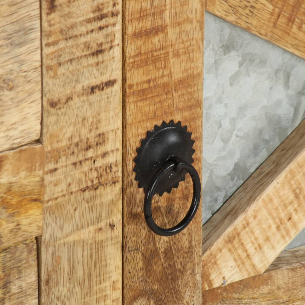 Tv-meubel 110x30x45 cm ruw mangohout MeubelReus