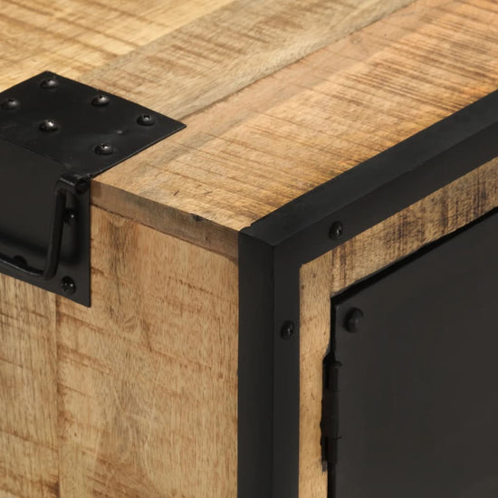 Tv-meubel 110x31x46 cm ruw mangohout MeubelReus