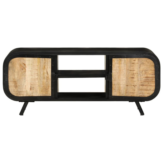 Tv-meubel 110x30x45 cm ruw mangohout MeubelReus