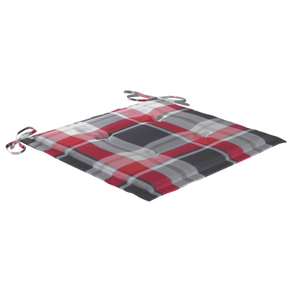 Tuinstoelen 4 st met kussens massief acaciahout MeubelReus