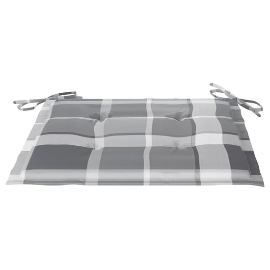 Tuinstoelen 4 st met kussens massief acaciahout MeubelReus