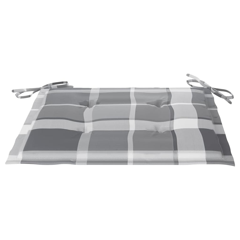 Tuinstoelen 4 st met kussens massief acaciahout MeubelReus